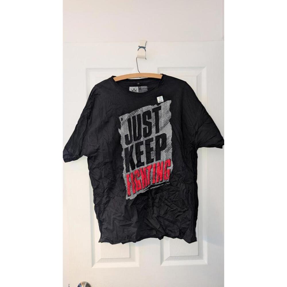 WWE “Just Keep Fighting” KO Kevin Owens T-Shirt XL Official